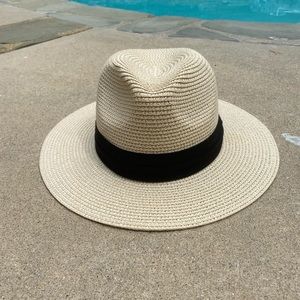 Woven fedora